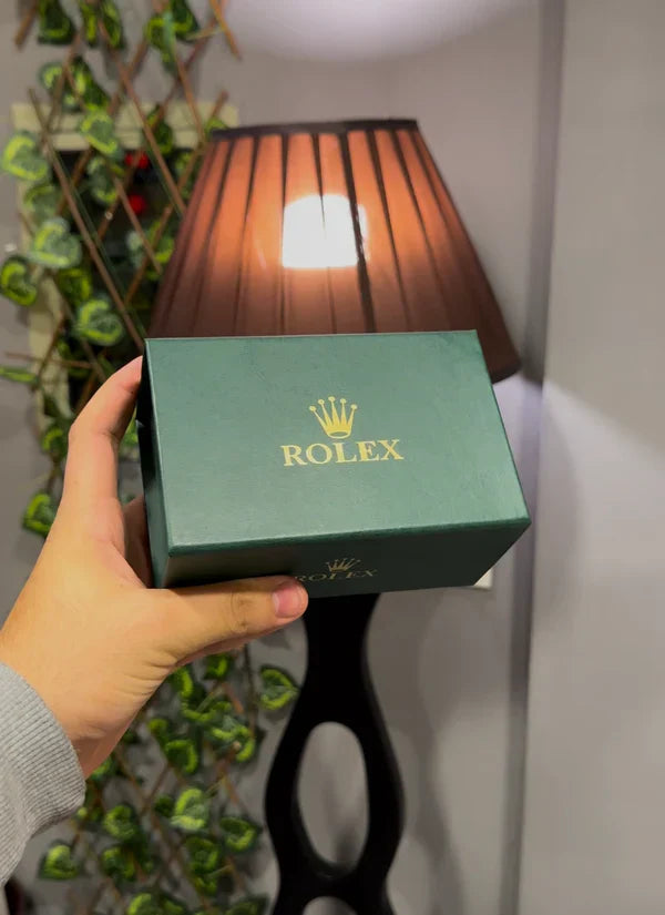 Rlx Oyster Perpetual | Premium Green and Gold with Date Adjuster